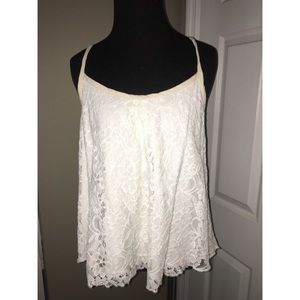 White tank top